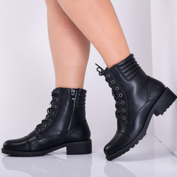 Ghete dama imblanite Adria Negre - Need 4 Shoes