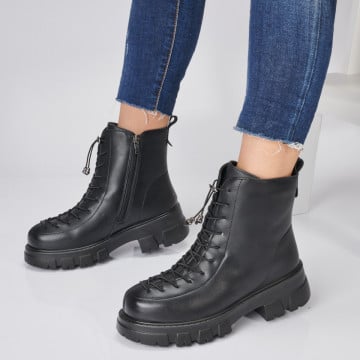 Ghete Dama Imblanite Roya Negre - Need 4 Shoes