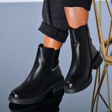 Ghete Dama Imblanite Rubia Negre - Need 4 Shoes