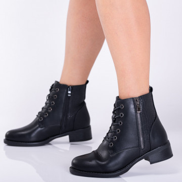 Ghete Dama Imblanite Tazra Negre - Need 4 Shoes