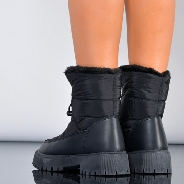 Ghete Dama Imblanite Tobias Negre - Need 4 Shoes
