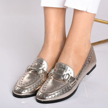 Pantofi Casual Dama Trevor Aurii- Need 4 Shoes