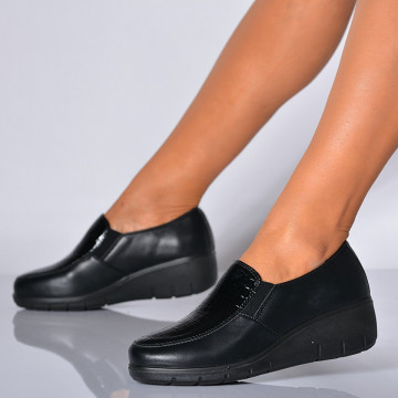 Pantofi Cu Platforma Merida Negri - Need 4 Shoes