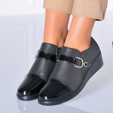 Pantofi cu platforma Noema 2 Negri - Need 4 Shoes