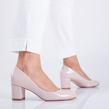 Pantofi Cu Toc Dama Ailyn Bej- Need 4 Shoes