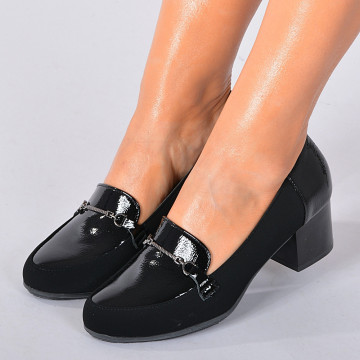 Pantofi Cu Toc Dama Brandy 2 Negri