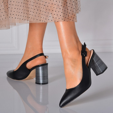 Pantofi Cu Toc Dama Lorin Negri - Need 4 Shoes