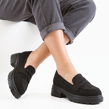 Pantofi Dama Casual Minerva Negri