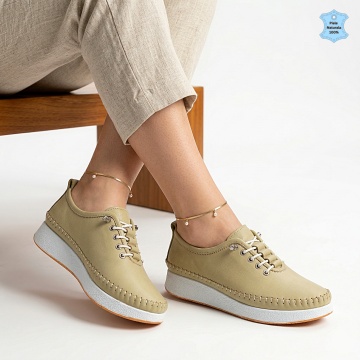 Pantofi Dama Piele Naturala Daria Verzi