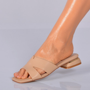 Papuci Cu Toc Karelia Bej- Need 4 Shoes