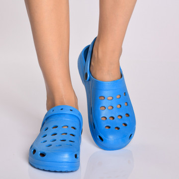 Papuci Dama Domino Albastri- Need 4 Shoes