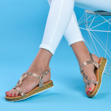 Sandale Dama Oliver Champagne - Need 4 Shoes