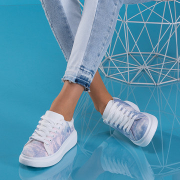 Adidasi dama Cezara Albastri - Need 4 Shoes