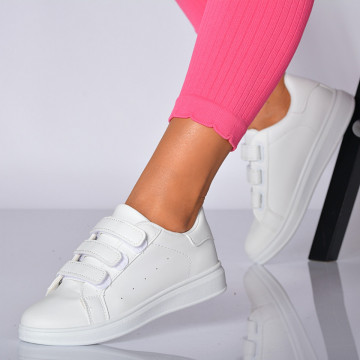 Adidasi Dama Polly Albi- Need 4 Shoes