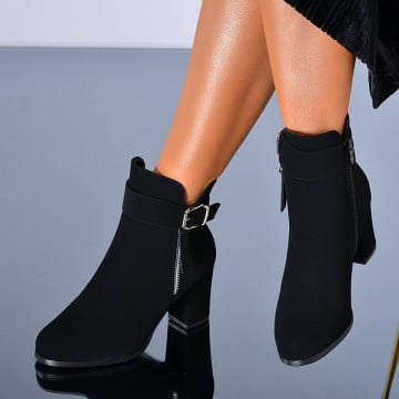Botine Leontina 2 Negre - Need 4 Shoes