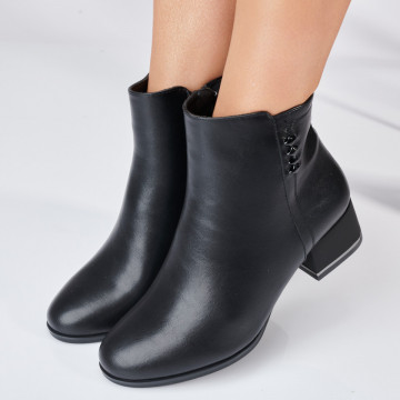 Botine Monica Negre-Need 4 Shoes