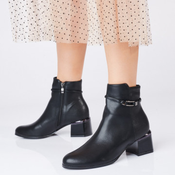 Botine Smaranda Negre-Need 4 Shoes