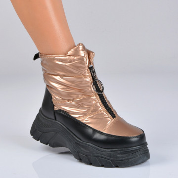 Cizme Dama Imblanite Joy 2 Aurii- Need 4 Shoes