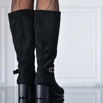 Cizme Dama Imblanite Odell Negre - Need 4 Shoes