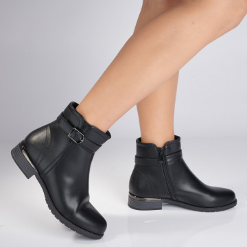Ghete Dama Casual Dylan Negre-Need 4 Shoes