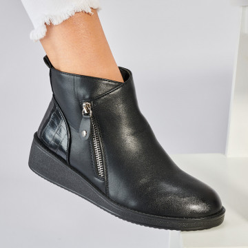 Ghete Dama Imblanite Davis Negre- Need 4 Shoes