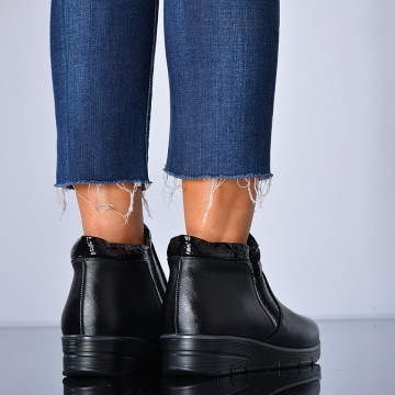 Ghete Dama Imblanite Marvina 2 Negre - Need 4 Shoes