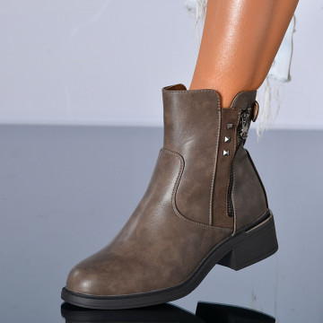Ghete Dama Imblanite Milena Gri- Need 4 Shoes