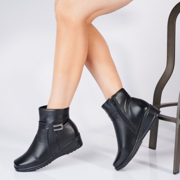 Ghete dama imblanite Noni 16 Negre - Need 4 Shoes