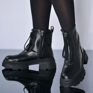 Ghete Dama Imblanite Roberta 2 Negre - Need 4 Shoes