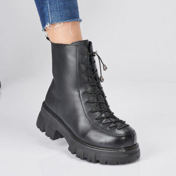 Ghete Dama Imblanite Roya Negre - Need 4 Shoes