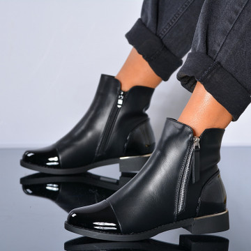 Ghete Dama Imblanite Scarlett Negre - Need 4 Shoes