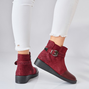 Ghete Dama Imblanite Niky Bordo- Need 4 Shoes