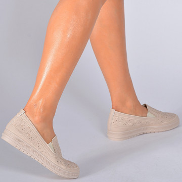 Pantofi Casual Dama Aniela 6 Bej- Need 4 Shoes