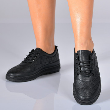 Pantofi Casual Dama Nevyn 2 Negri- Need 4 Shoes