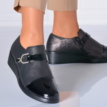 Pantofi cu platforma Noema 2 Negri - Need 4 Shoes