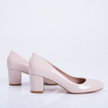 Pantofi Cu Toc Dama Ailyn Bej- Need 4 Shoes