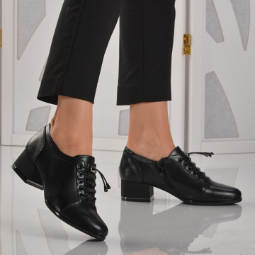Pantofi Cu Toc Dama Sarina 2 Negri - Need 4 Shoes