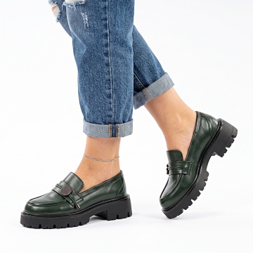 Pantofi Dama Casual Andrina Verzi