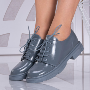 Pantofi Dama Casual Artemis Gri  - Need 4 Shoes