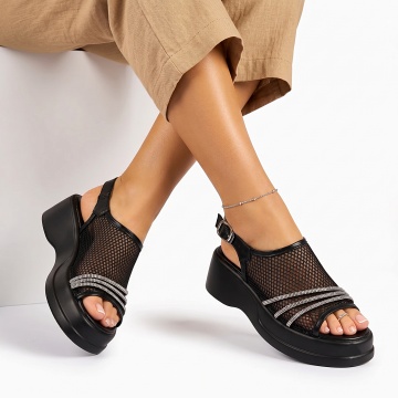 Sandale Dama Jasper Negre