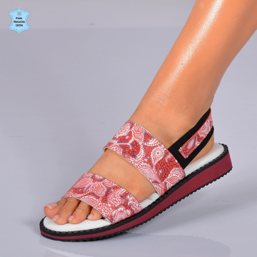 Sandale Dama Piele Naturala Ruby 3 Rosii- Need 4 Shoes