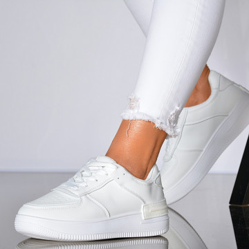 Adidasi Dama Tesa Albi- Need 4 Shoes