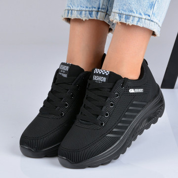 Adidasi Dama Zena 21 Negru Total- Need 4 Shoes