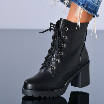 Botine Georgina 2 Negre - Need 4 Shoes