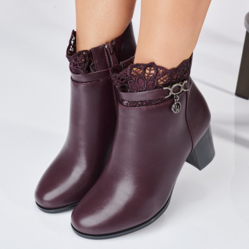Botine Rania Bordo-Need 4 Shoes