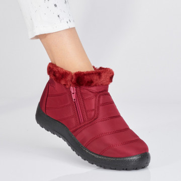 Cizme Dama Imblanite Alvaro Rosii- Need 4 Shoes