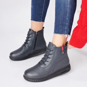 Ghete Dama Imblanite Carlota Navy- Need 4 Shoes