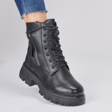 Ghete Dama Imblanite Juana Negre - Need 4 Shoes