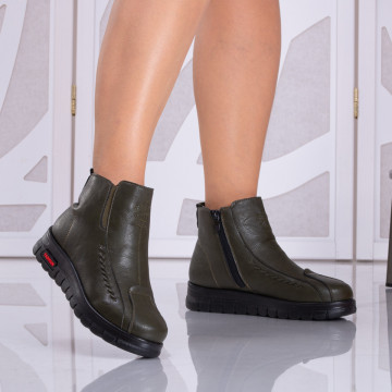 Ghete Dama Imblanite Maroc 2 Kaki - Need 4 Shoes