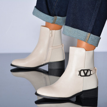 Ghete Dama Imblanite Neta Bej- Need 4 Shoes